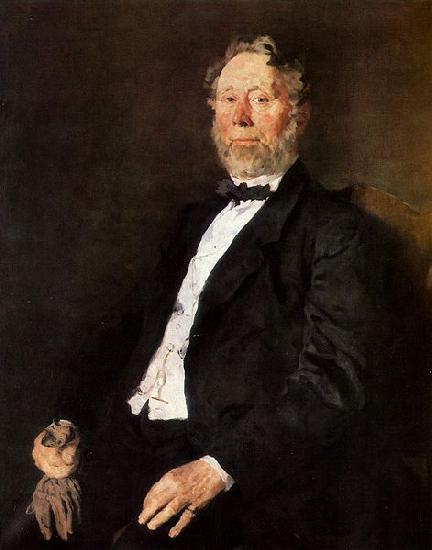Wilhelm Leibl Portrat des Johann Heinrich Pallenberg oil painting image